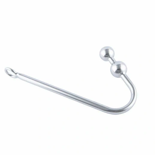 Anal Pleasurable Stainless Balls Hook Two 4417 Steel 0302